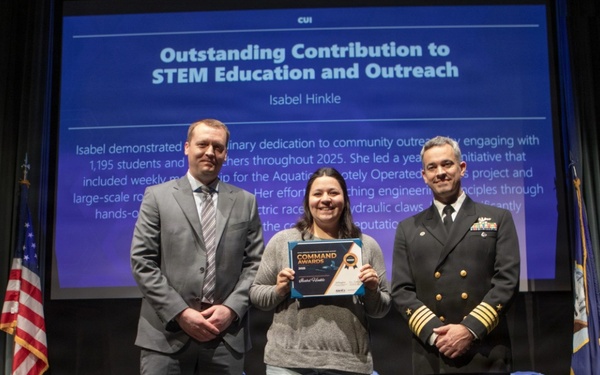 NUWC Division, Keyport computer scientist honored with ‘STEM Education and Outreach’ Command Award