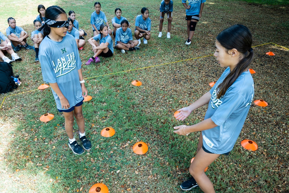 94th Army Air and Missile Defense Command Soldiers conduct Army Day for Youth Impact Program kids