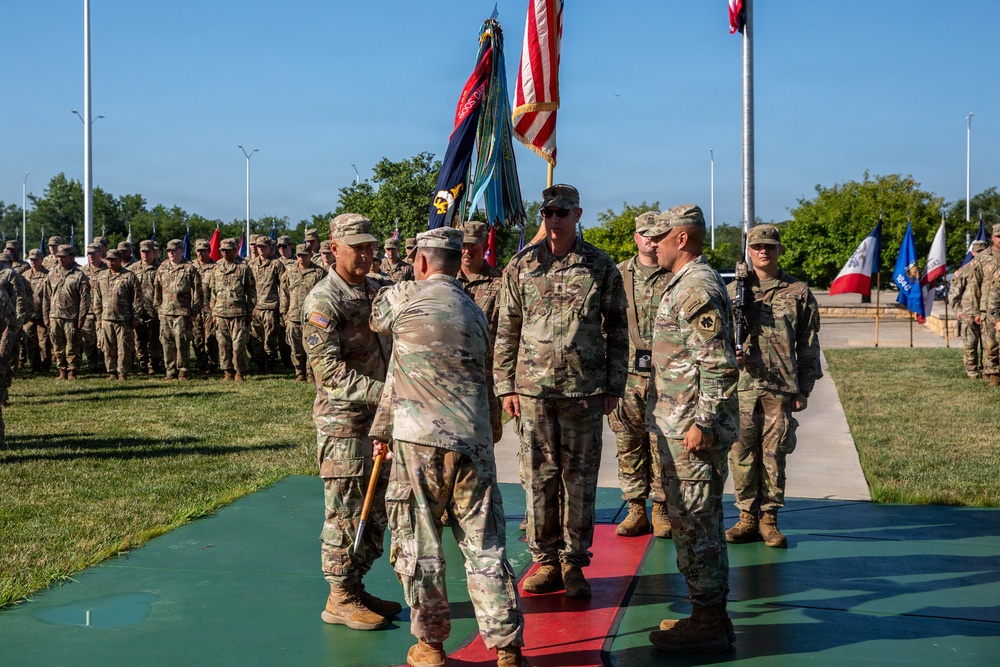 1-179 Infantry Regiment Oklahoma Army National Guard Change of Command Ceremony