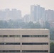 Wildfire Smoke Obscures Bethesda Skyline During Air Quality Alert