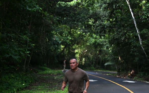 Joint Task Force-Bravo participates in JOTC-P Jungle 5K and Combat Water Survival Assessment