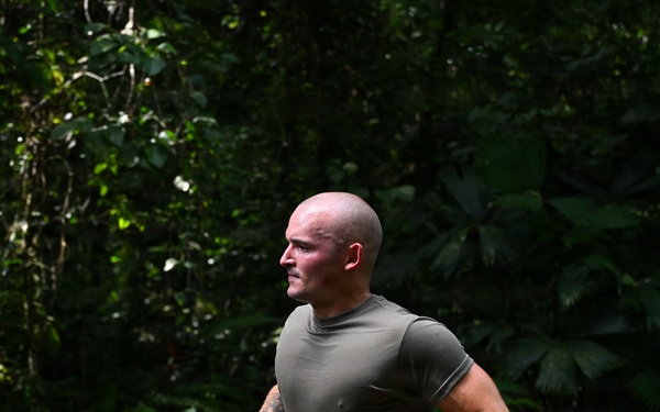 Joint Task Force-Bravo participates in JOTC-P Jungle 5K and Combat Water Survival Assessment