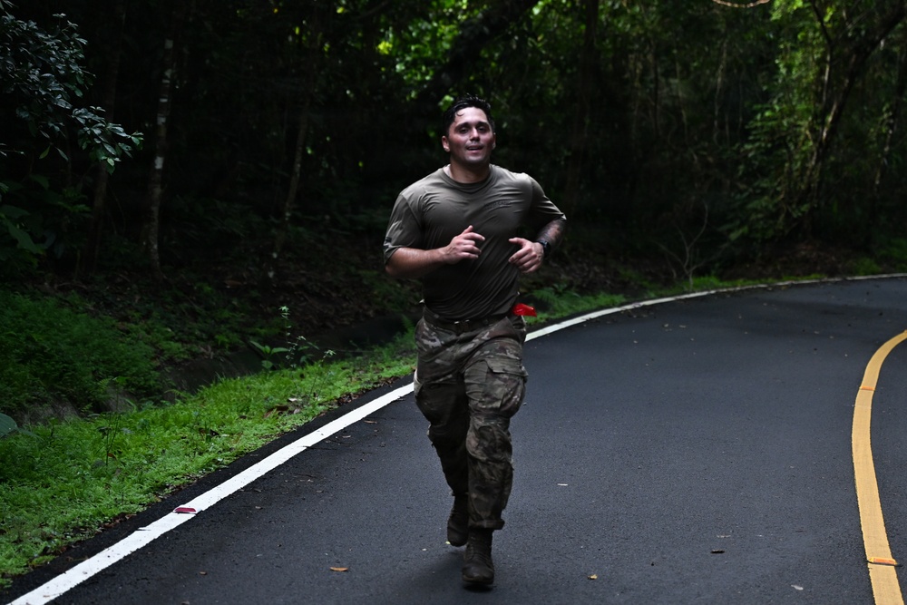 Joint Task Force-Bravo participates in JOTC-P Jungle 5K and Combat Water Survival Assessment