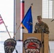 3-501st AHB-M, 1st AD CAB, furls Bravo Company's colors