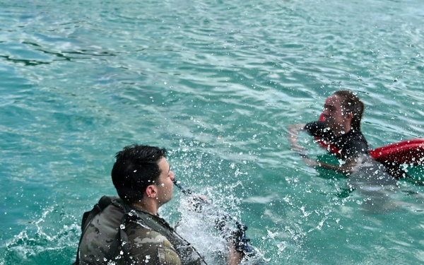 Joint Task Force-Bravo participates in JOTC-P Jungle 5K and Combat Water Survival Assessment