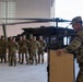 3-501st AHB-M, 1st AD CAB, furls bravo company's colors