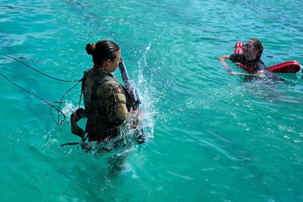 Joint Task Force-Bravo participates in JOTC-P Jungle 5K and Combat Water Survival Assessment