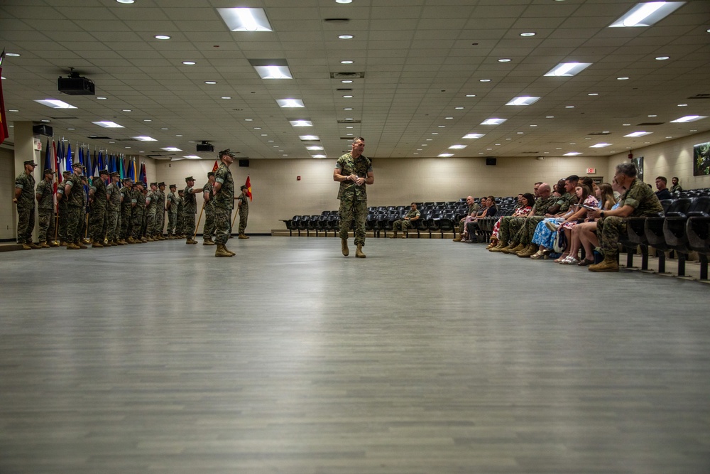 Advanced Infantry Training Battalion Change of Command Ceremony
