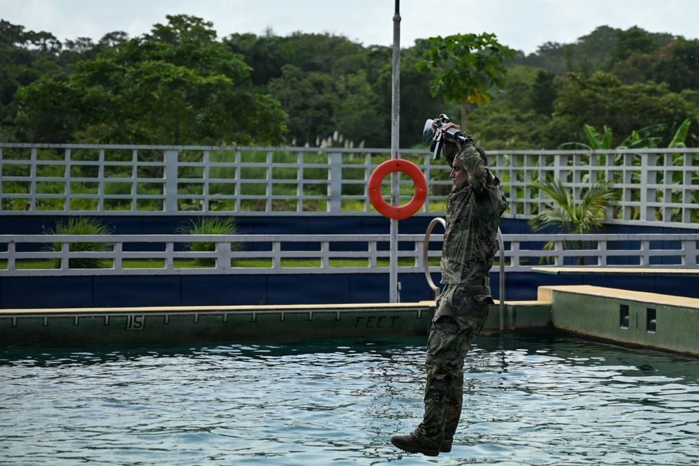 Joint Task Force-Bravo participates in JOTC-P Jungle 5K and Combat Water Survival Assessment