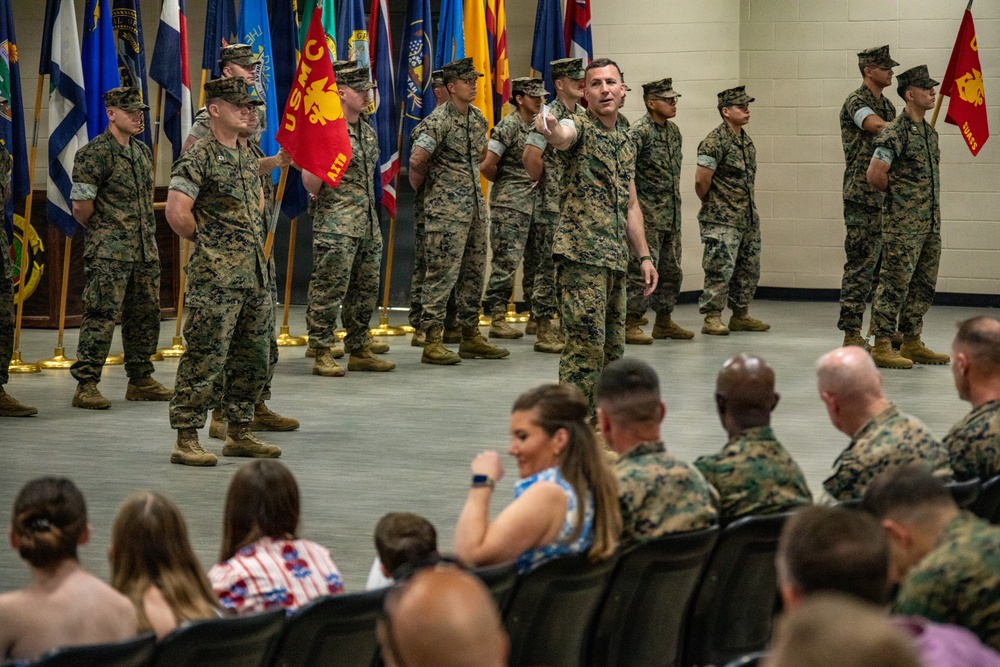 Advanced Infantry Training Battalion Change of Command Ceremony