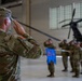 3-501st AHB-M, 1st AD CAB, furls Bravo Company's colors
