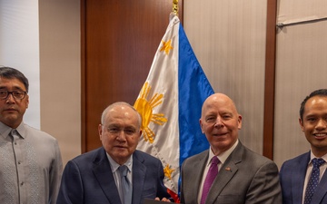 U.S. Marine Corps and Philippine Embassy Gift Exchange
