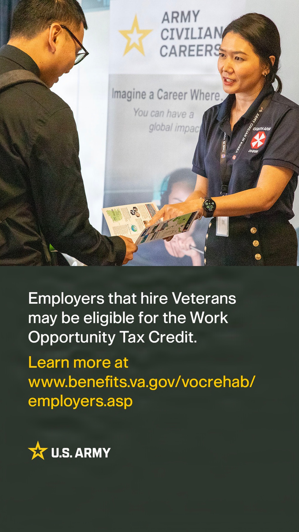 Social 9x16 Graphics: The Benefits of Hiring a Veteran [5 of 5]