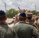 U.S. Air Force Command and General Staff College students visit Fort Riley