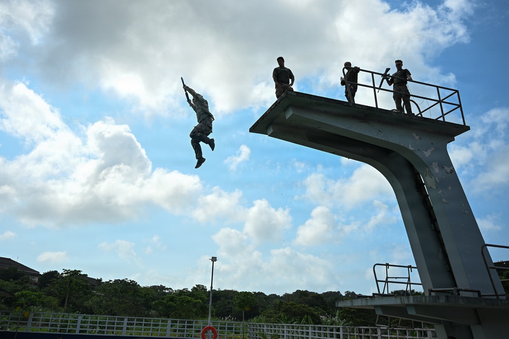 Joint Task Force-Bravo participates in JOTC-P Jungle 5K and Combat Water Survival Assessment