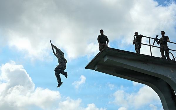 Joint Task Force-Bravo participates in JOTC-P Jungle 5K and Combat Water Survival Assessment