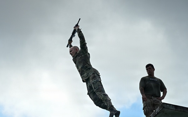 Joint Task Force-Bravo participates in JOTC-P Jungle 5K and Combat Water Survival Assessment