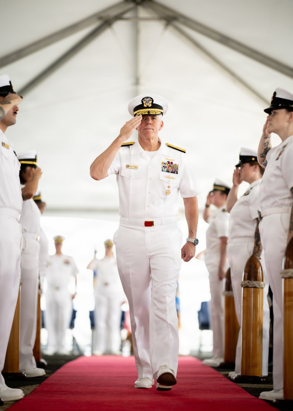 USNS Kanawha (T-AO 196) Receives Presidential Unit Citation Award
