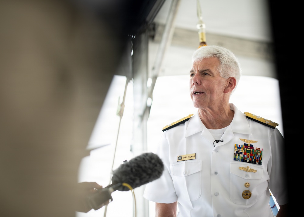 USNS Kanawha (T-AO 196) Receives Presidential Unit Citation Award