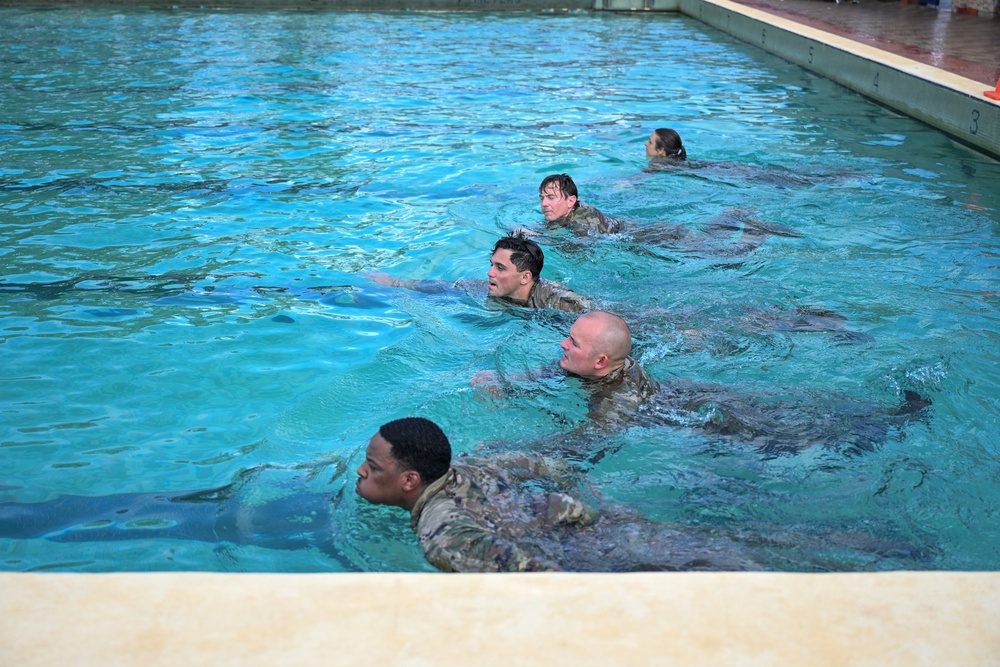 Joint Task Force-Bravo participates in JOTC-P Jungle 5K and Combat Water Survival Assessment