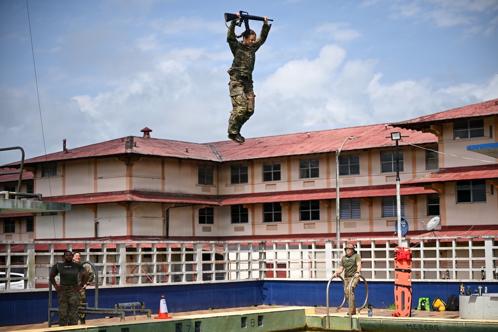 Joint Task Force-Bravo participates in JOTC-P Jungle 5K and Combat Water Survival Assessment