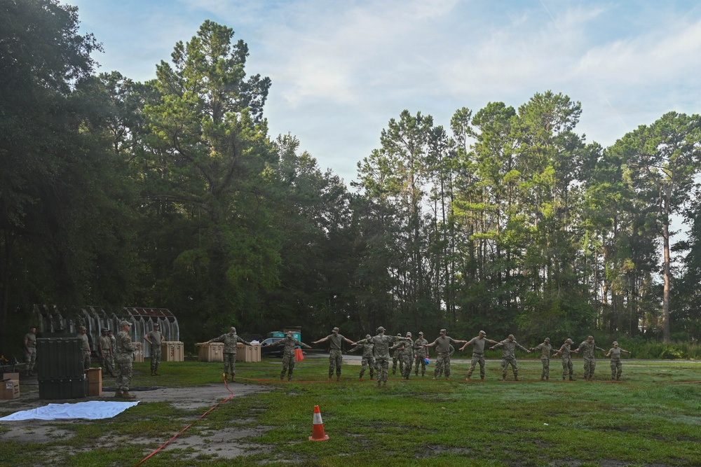 134 FSS Airmen build readiness during annual training at Joint Base Charleston