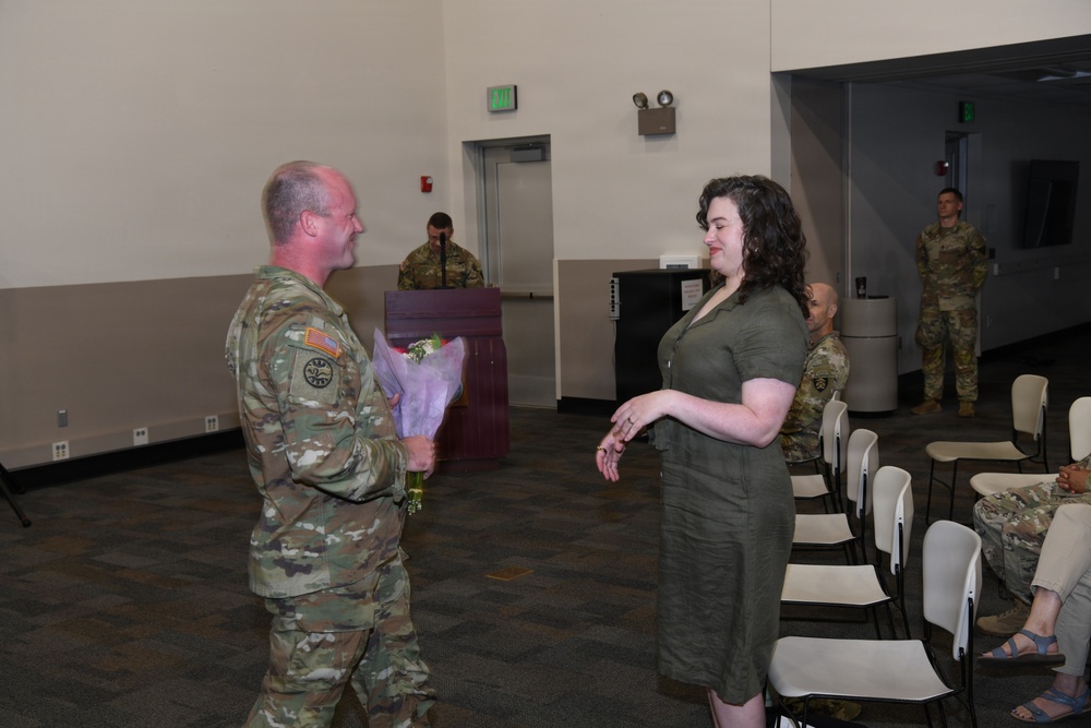 Oregon Training Command Change of Responsibility Ceremony