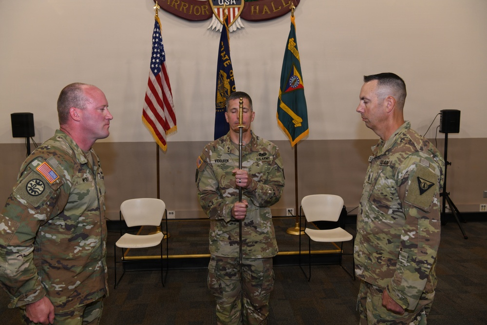Oregon Training Command Change of Responsibility Ceremony