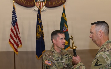 Oregon Training Command Change of Responsibility Ceremony