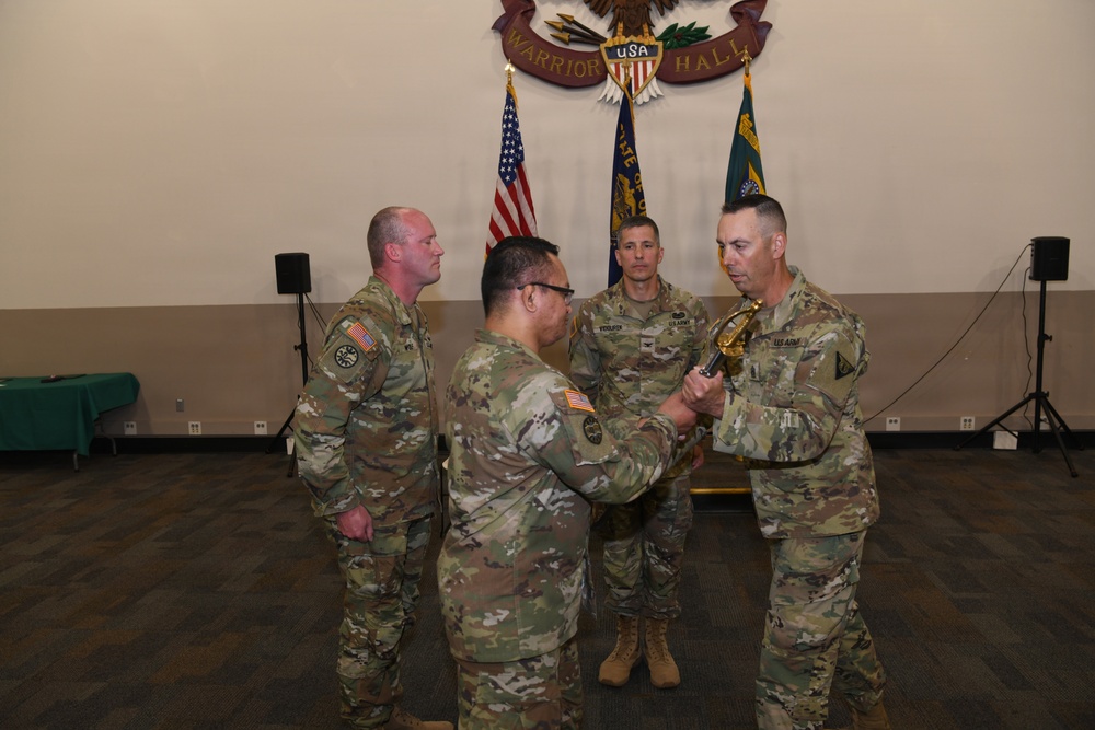 Oregon Training Command Change of Responsibility Ceremony