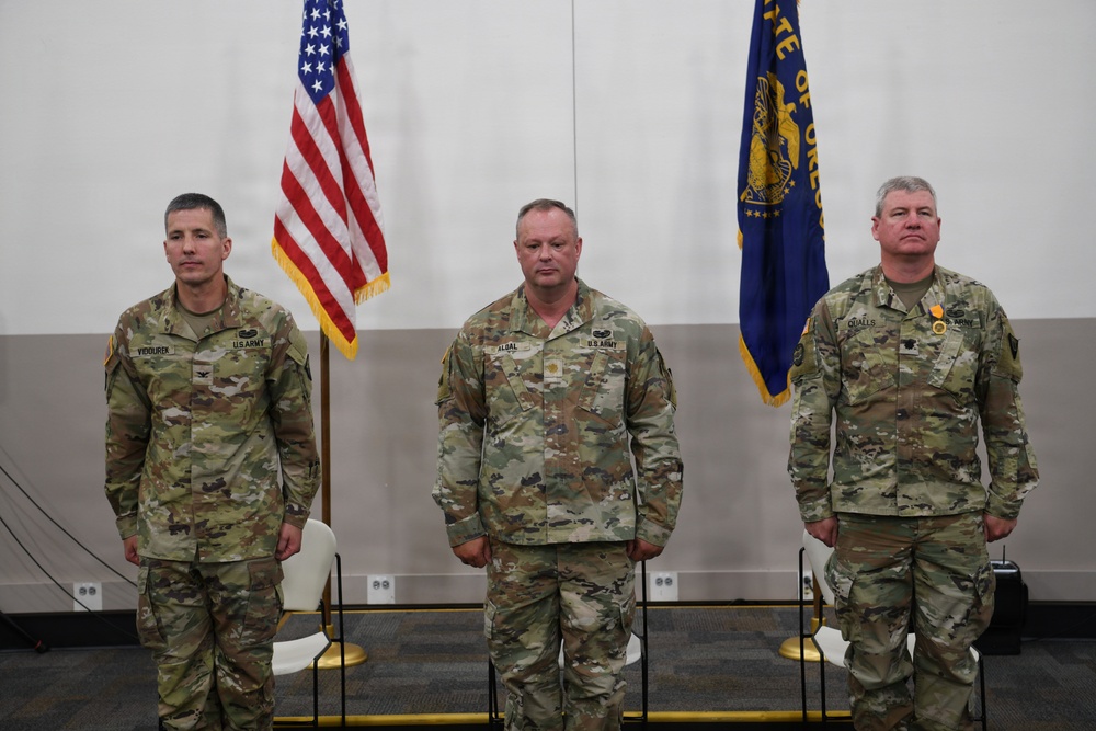 Oregon Training Command Change of Battalion Command Ceremony