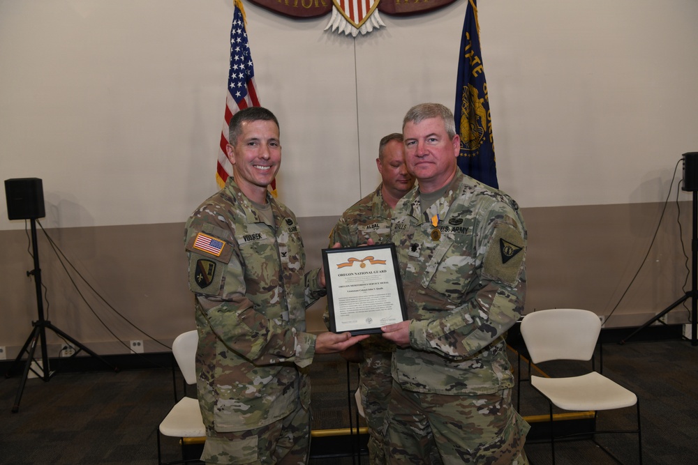 Oregon Training Command Change of Battalion Command Ceremony