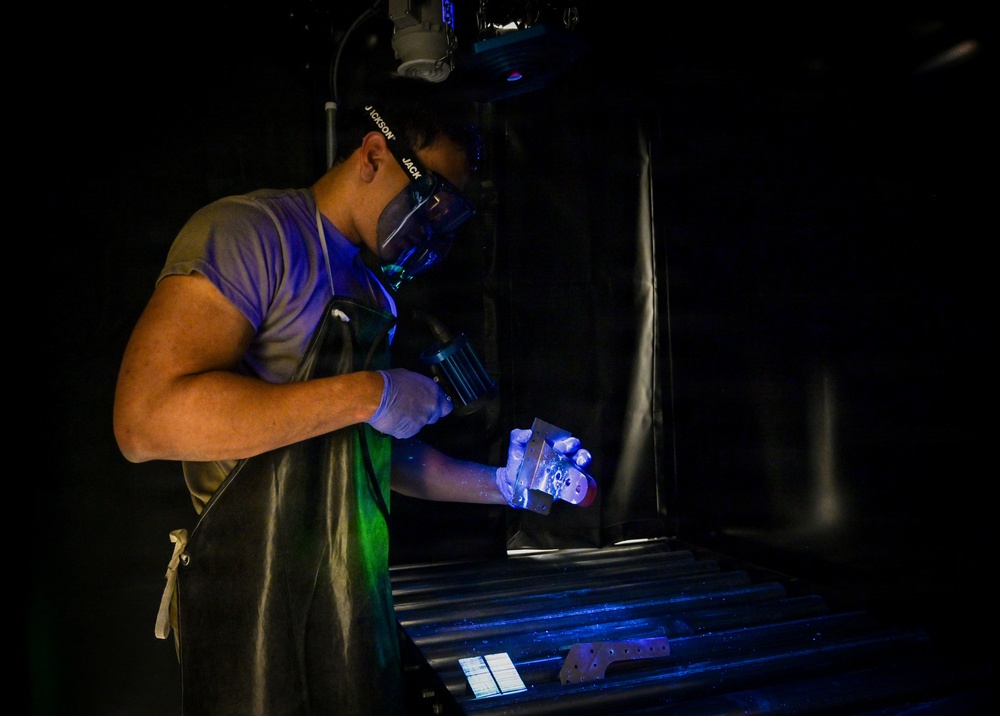 Looking Beneath the Surface: Inside the 165th Airlift Wing's Nondestructive Inspection Mission
