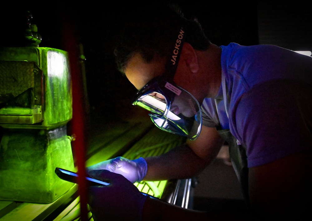 Looking Beneath the Surface: Inside the 165th Airlift Wing's Nondestructive Inspection Mission