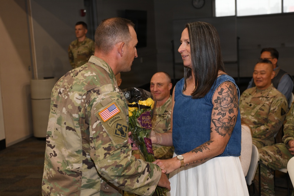 Oregon Training Command Change of Command Ceremony