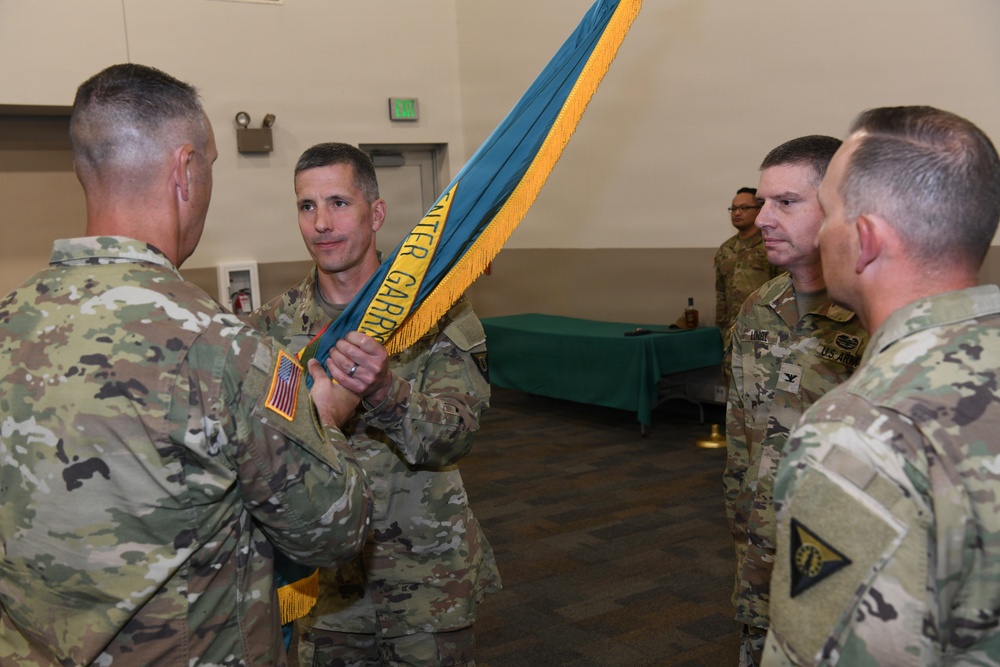 Oregon Training Command Change of Command Ceremony