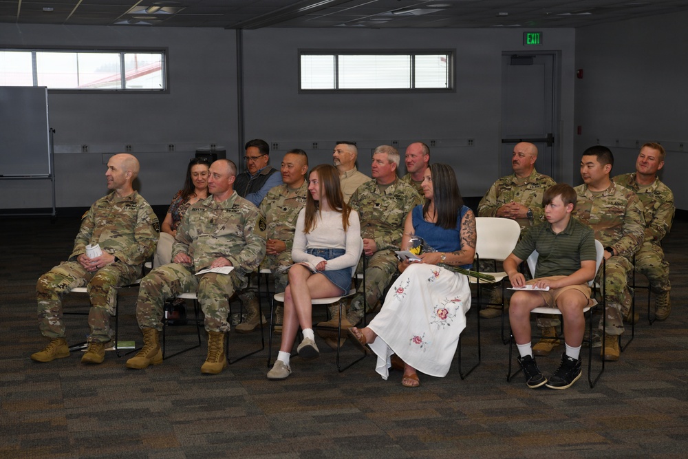 Oregon Training Command Change of Command Ceremony
