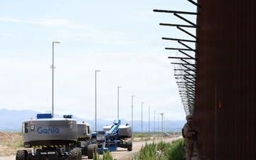 Strengthening the Barrier: JTF-SB Marines conduct barrier reinforcement operations
