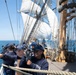 CGA Cadets train in celestial navigation aboard USCGC Eagle