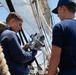 CGA Cadets Train in celestial navigation aboard USCGC Eagle