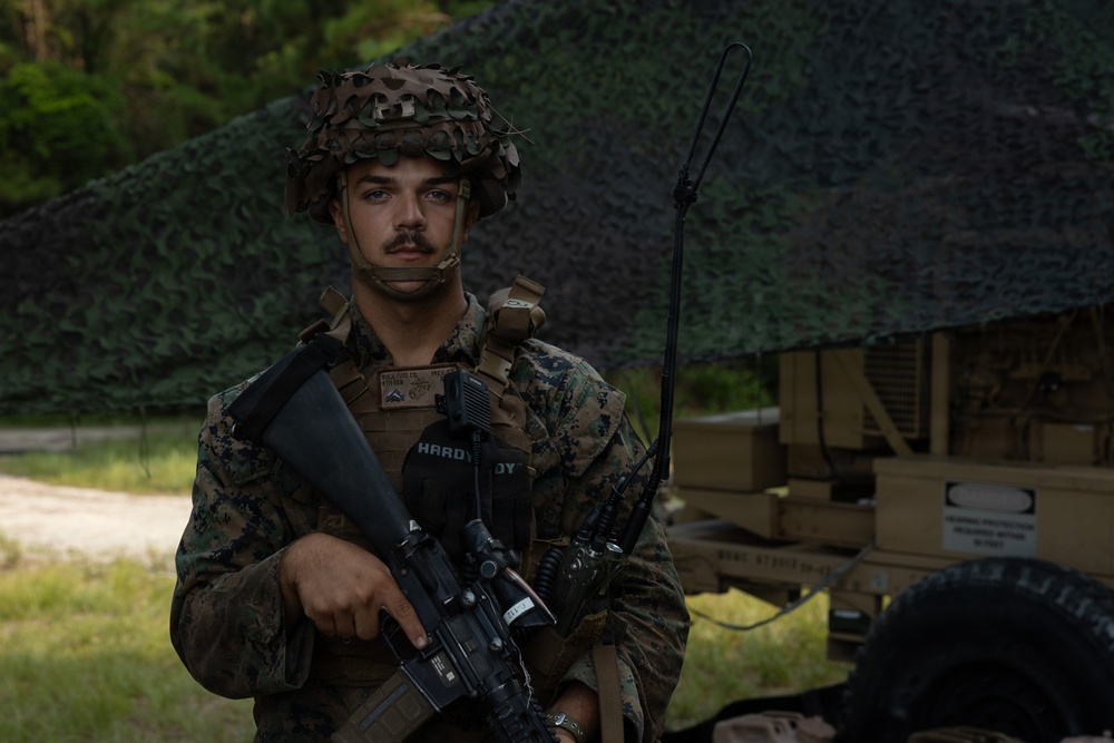 8th Engineer Support Battalion sets up for Marine Corps Combat Readiness Evaluation