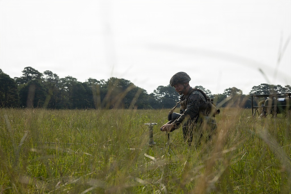 8th Engineer Support Battalion sets up for Marine Corps Combat Readiness Evaluation