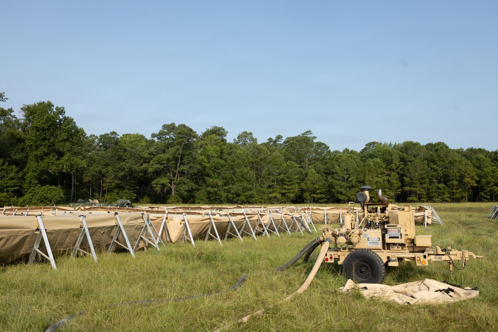 8th Engineer Support Battalion sets up for Marine Corps Combat Readiness Evaluation