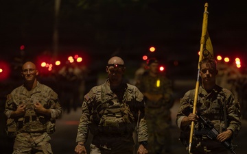 1st Regiment, Basic Camp, 4-Mile Foot March