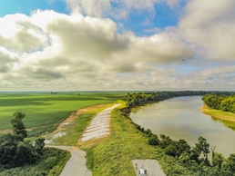 Village Creek Levee near Newport scheduled for permanent repairs