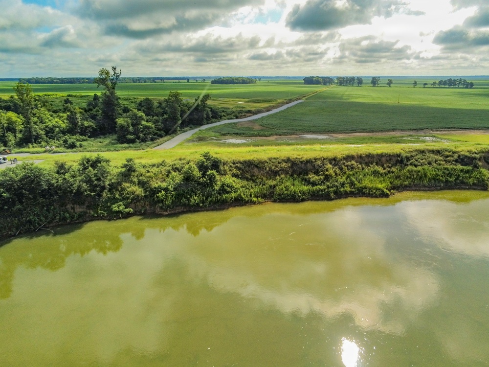 Village Creek Levee near Newport scheduled for permanent repairs