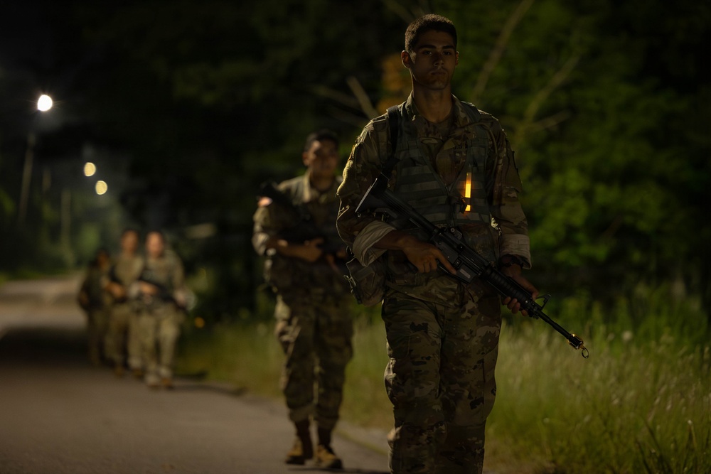 1st Regiment, Basic Camp, 4-Mile Foot March