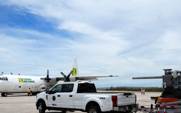 Mobile Communications Tower Delivered to Rota