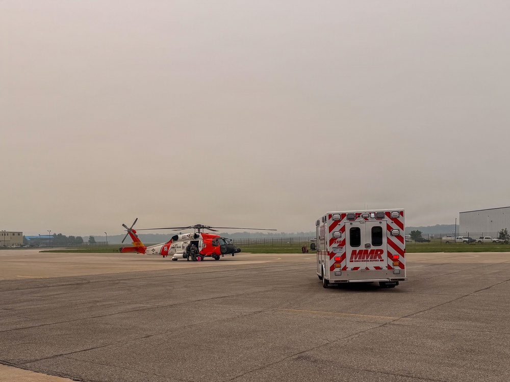 Coast Guard provides aerial transport for woman experiencing medical  emergency on Beaver Island