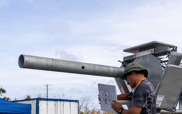 Temporary Tower Restores Internet Access in Rota After Super Typhoon Bavi